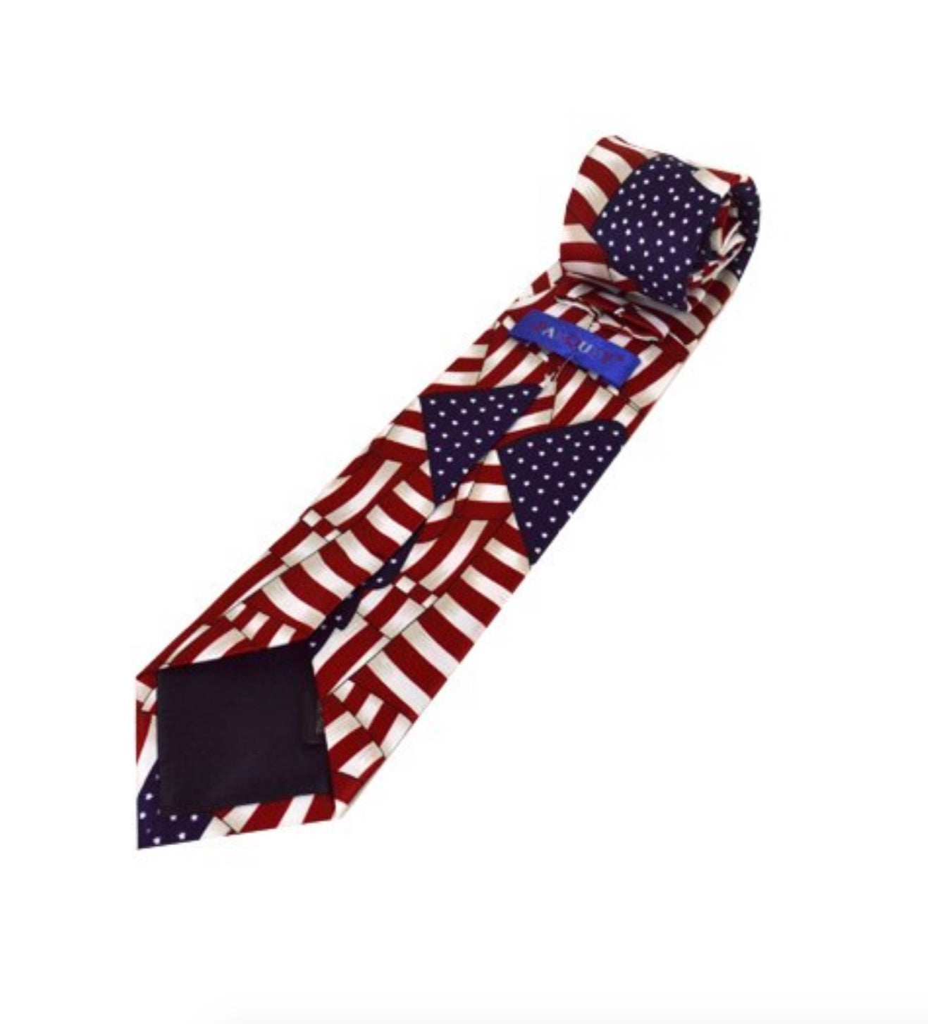 Parquet Men's Novelty Fashion Neckties with Gift Box (Flags)