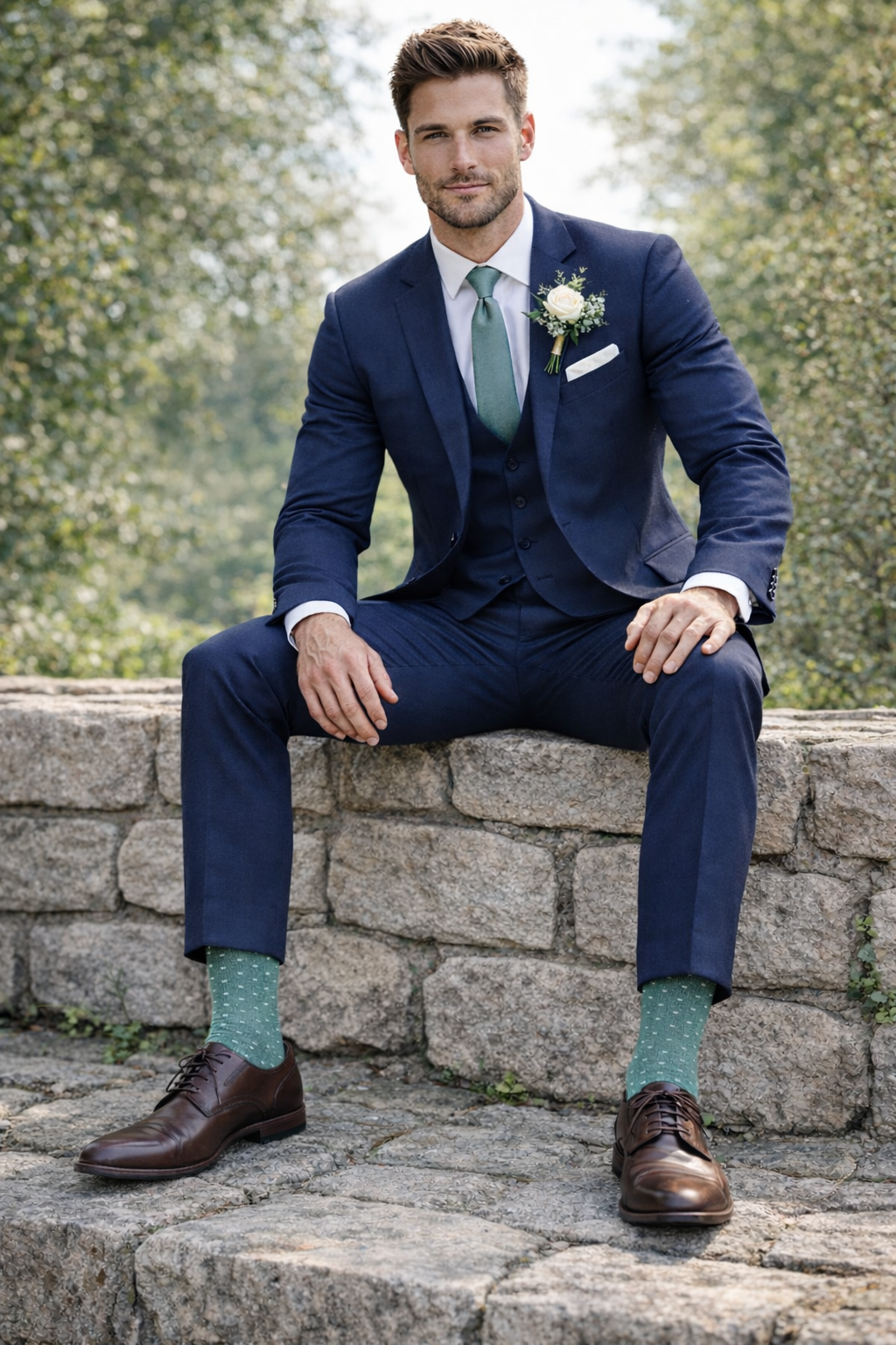 Black Label Men's Dress Socks in Sage Eucalyptus Green Polka Dot Urban-Peacock Black Label Men's Dress Socks in Sage Eucalyptus Green Polka Dot Urban-Peacock