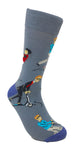 Men's Novelty Crew Socks - Scooters
