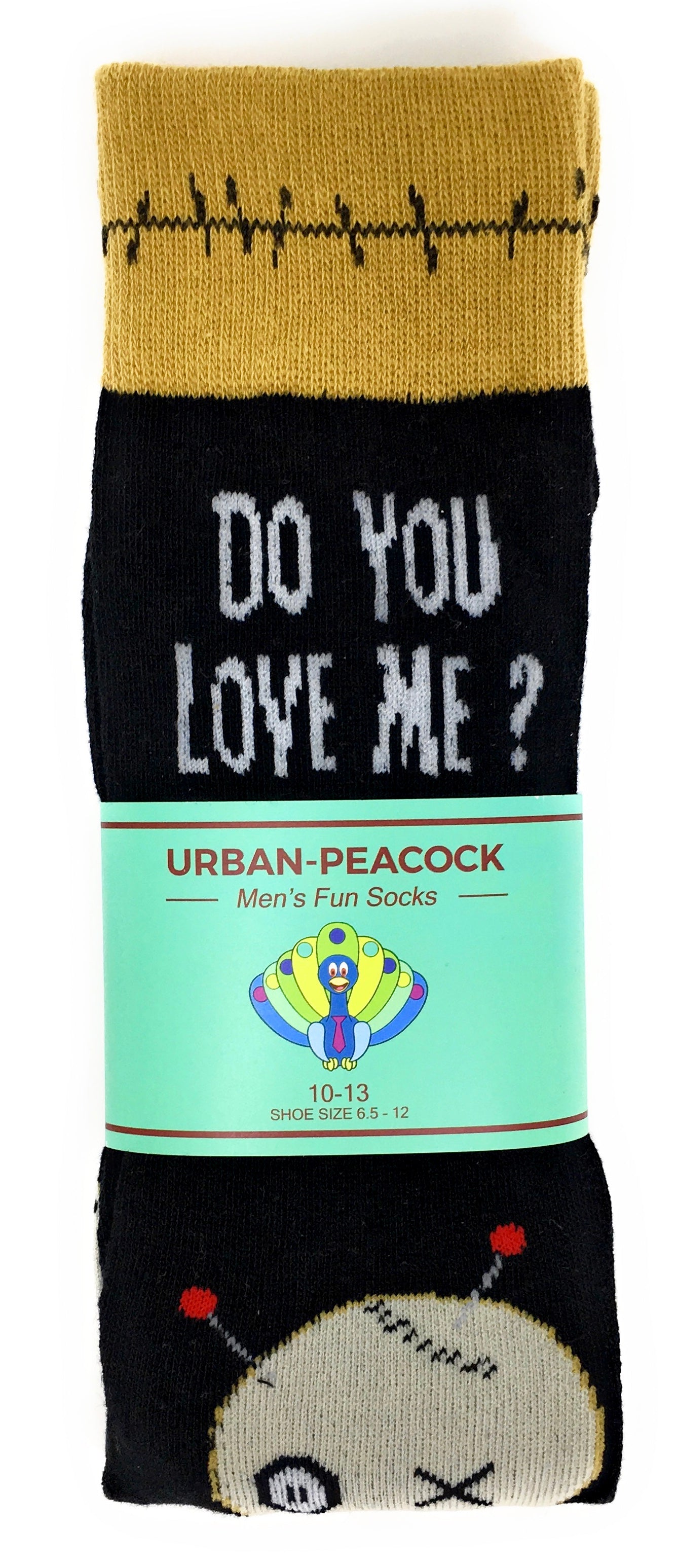Urban-Peacock Men's Halloween Novelty Socks - VooDoo Doll