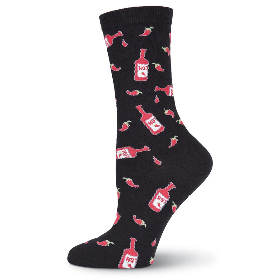 K. Bell Women's Women's Hot N Spicy Crew Socks