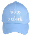 CC Ball Cap - Wine O'Clock Embroidered