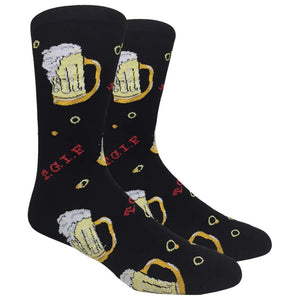 Urban-Peacock Men's Novelty Socks  - T.G.I.F. - Beer